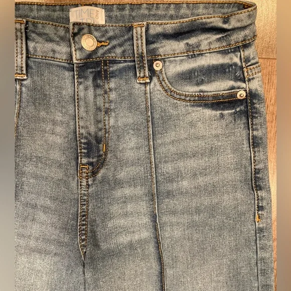 Wide Leg Blue Denim Jeans - Picture 3 of 5